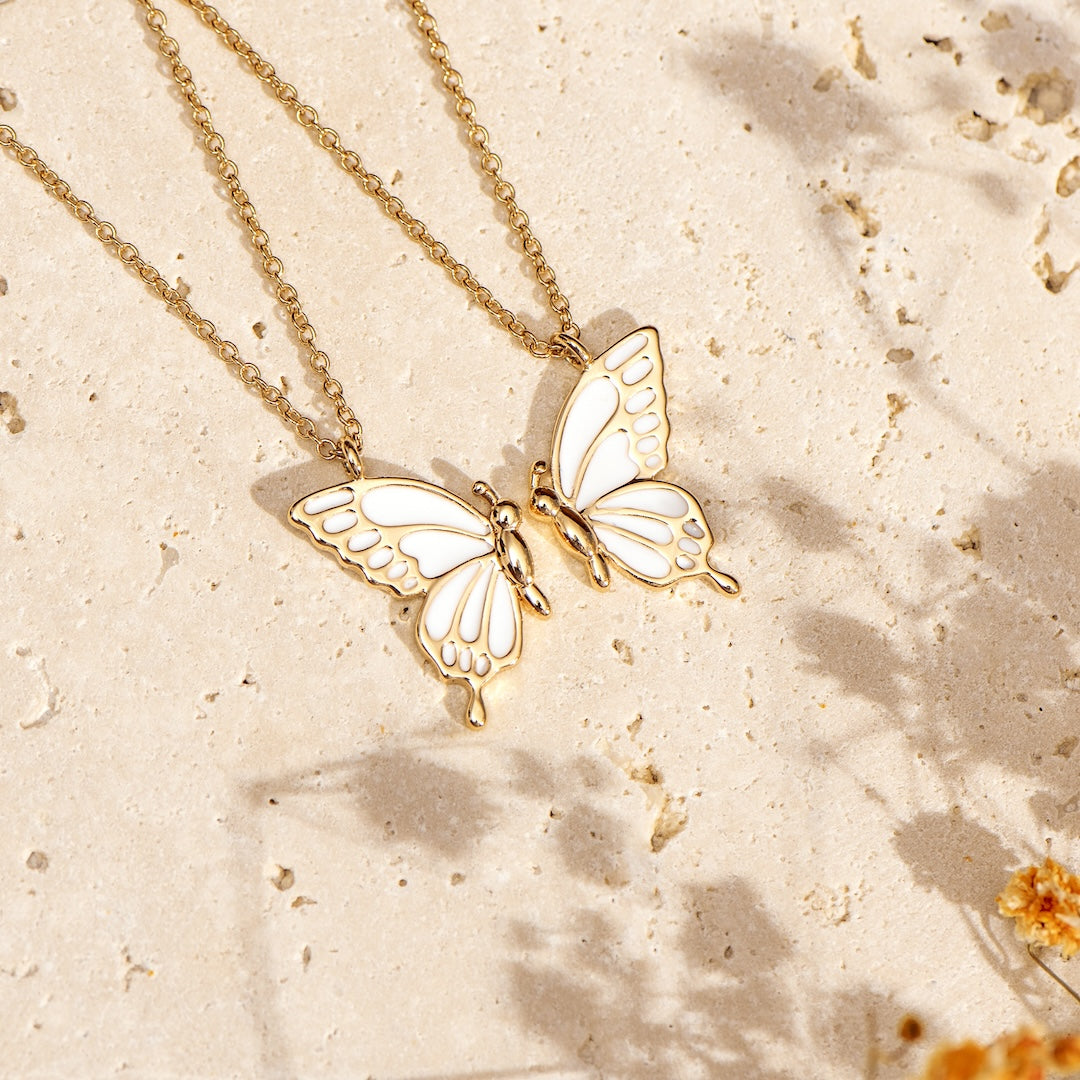 Butterfly Friendship Necklace