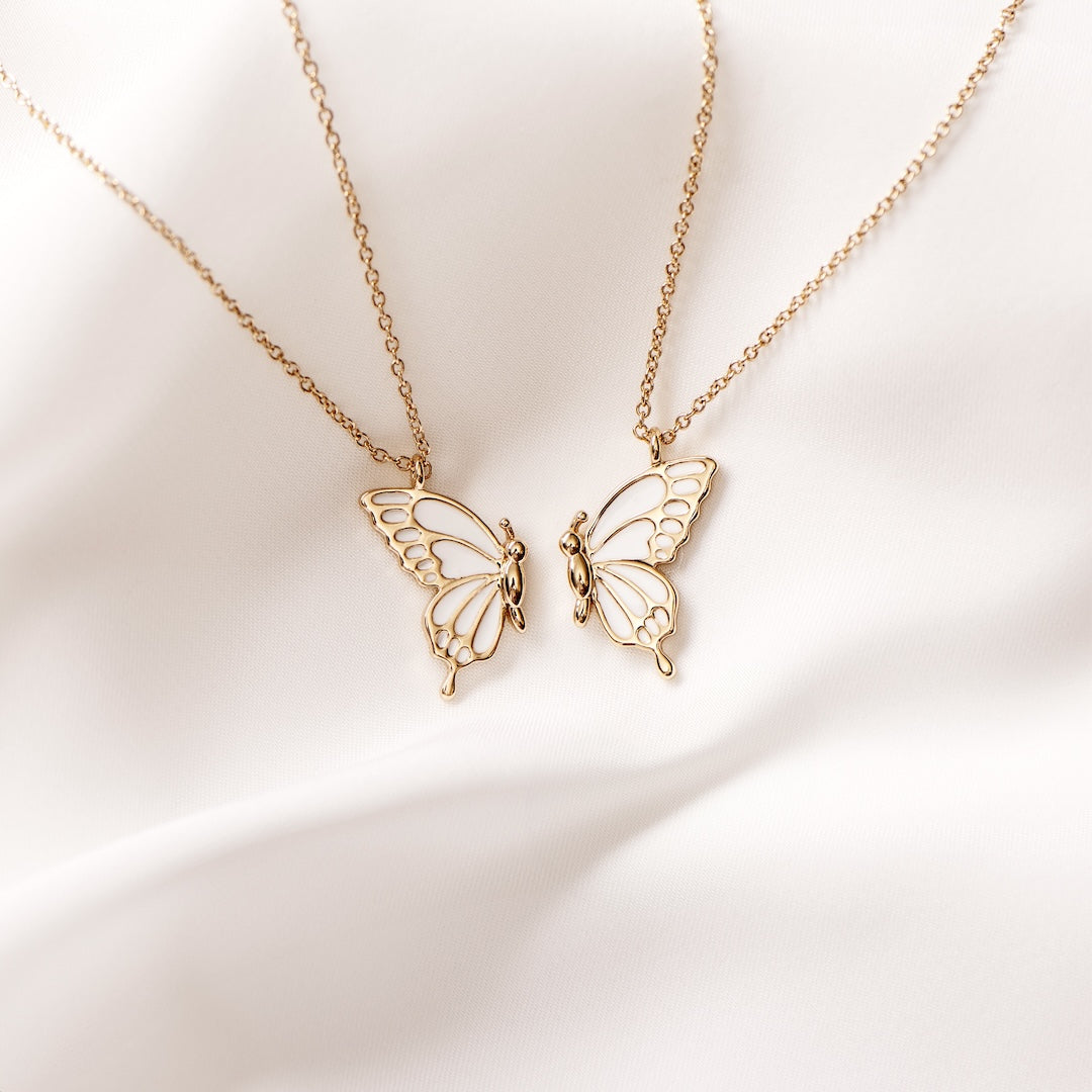 Butterfly Friendship Necklace