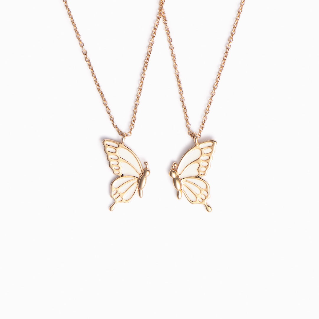 Butterfly Friendship Necklace