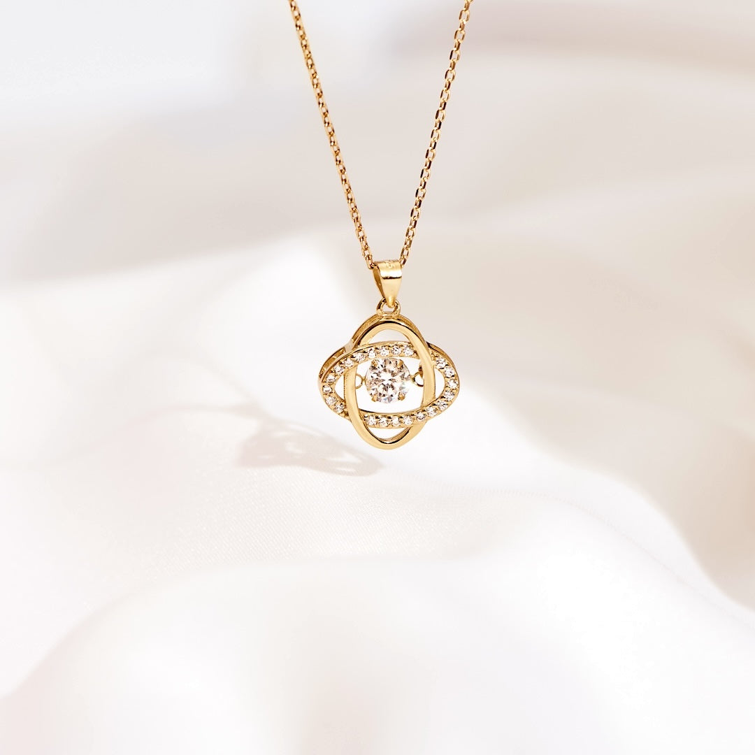 Mother & Daughter - Love Knot Necklace