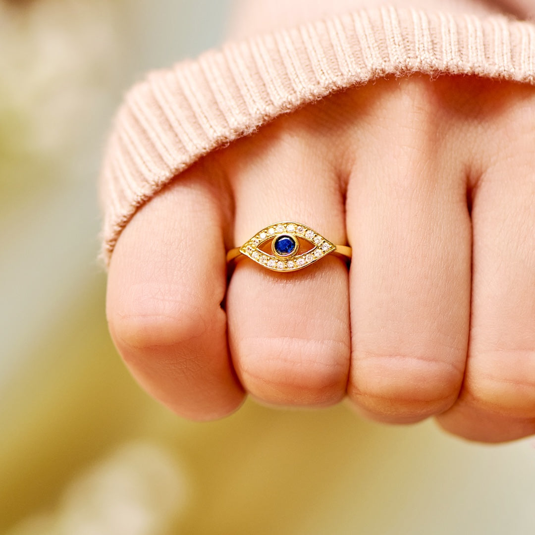 Evil hot eye ring