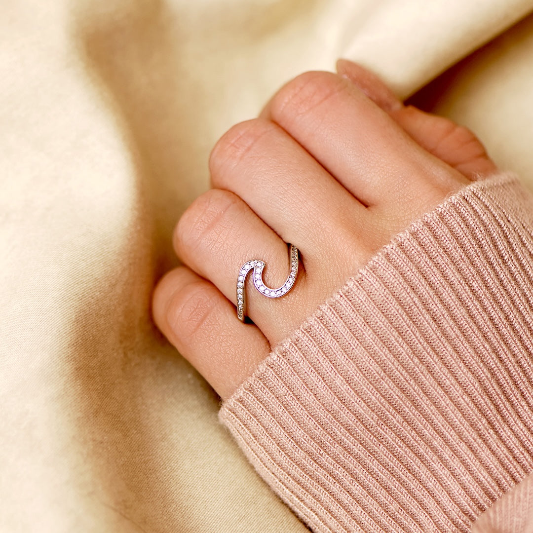 I'd Be So Lost Without You - Friendship Wave Ring