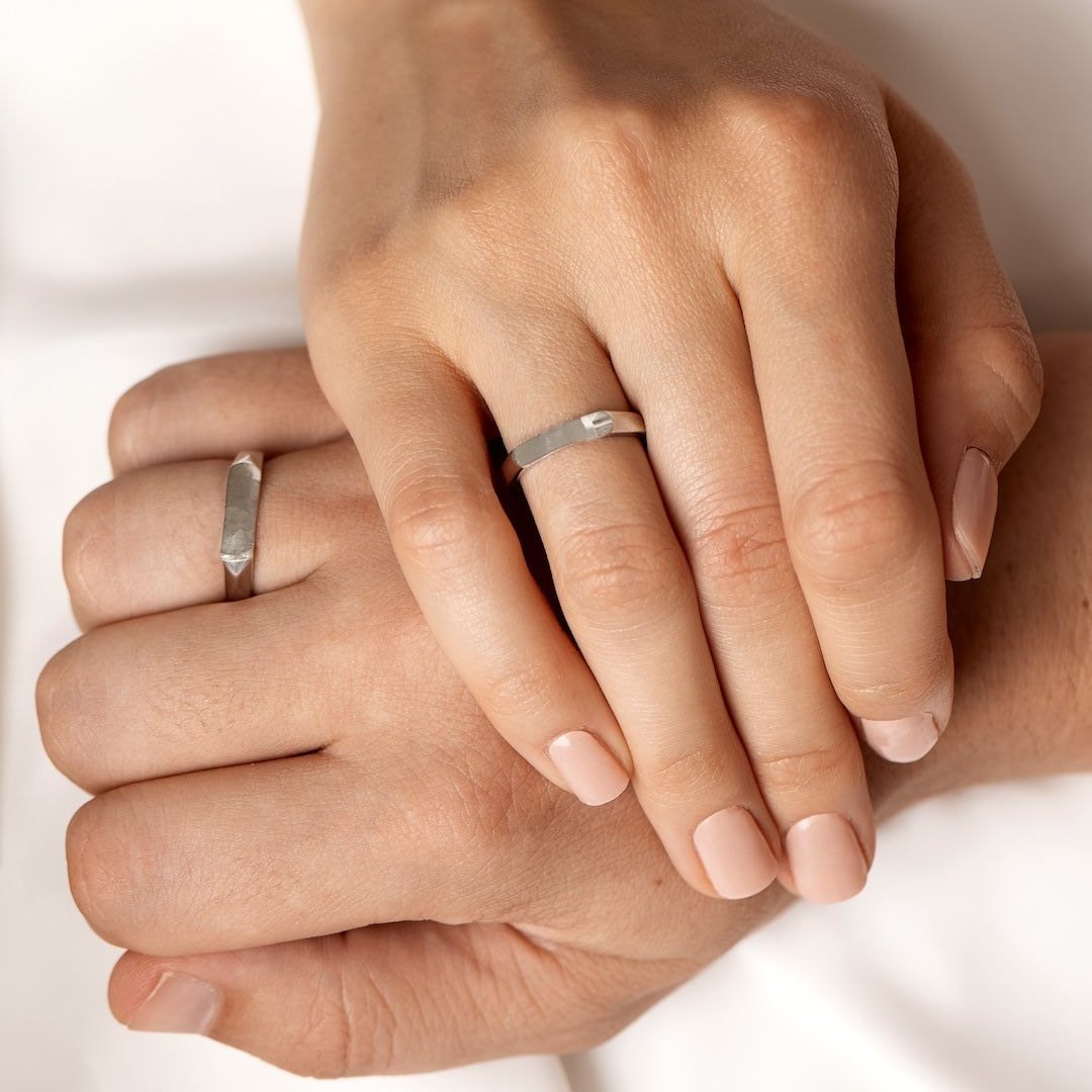 'I Love You' Reflection Ring - Rose Box